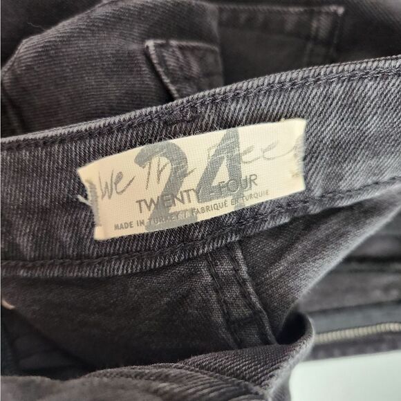 Free People Hi Slin Straight Jeans Size 24 - Picture 4 of 5